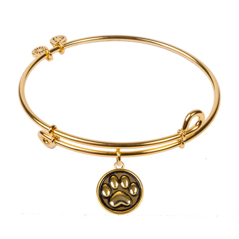SOL Paw, Bangle 18K Gold Plated