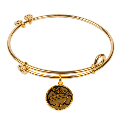 SOL Cruise Ship, Bangle 18K Gold Plated