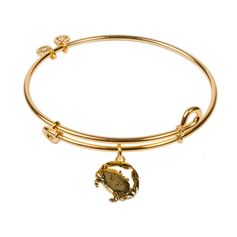SOL Crab, Bangle 18K Gold Plated