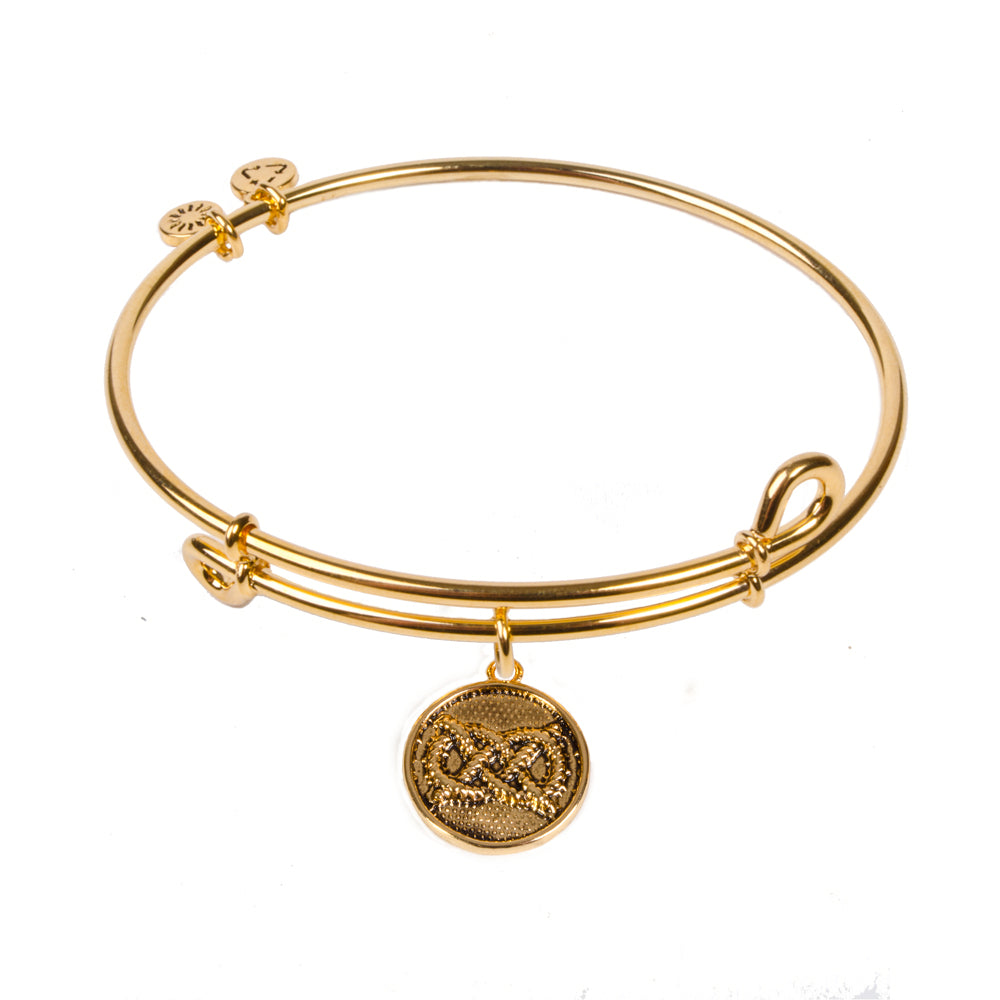 SOL Sailor's Knot, Bangle 18K Gold Plated
