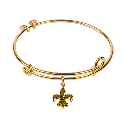 SOL Lily Flower, Bangle 18K Gold Plated