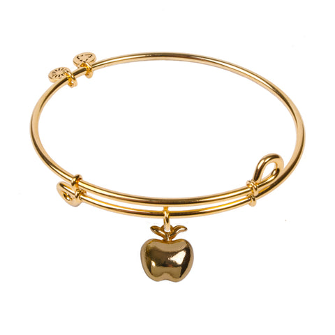 SOL Apple, Bangle 18K Gold Plated