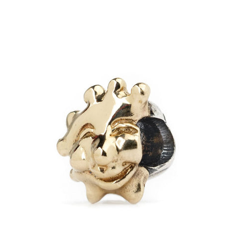 Novobeads Sun and Moon, Silver with 14K Gold