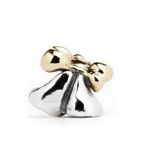 Novobeads Wedding Bells, Silver with 14K Gold