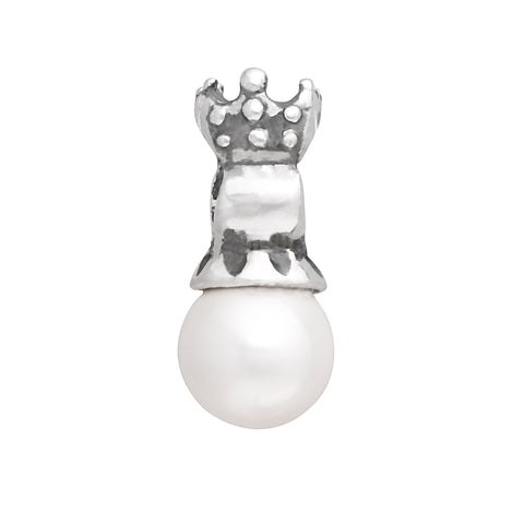 Novobeads Chess Queen, Silver