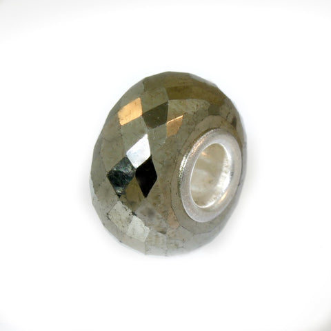 Novobeads Faceted Pyrite