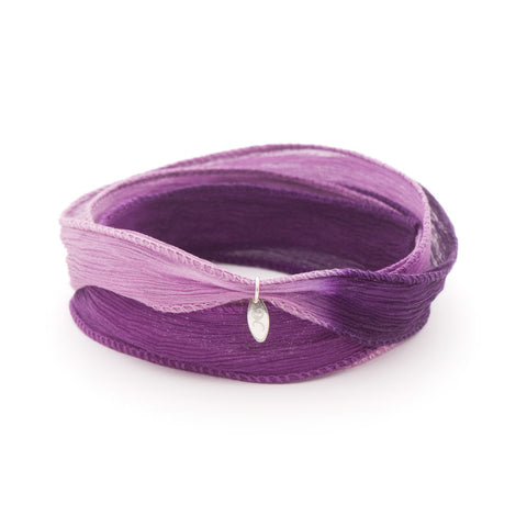 Novobeads Violet Silk Wrap